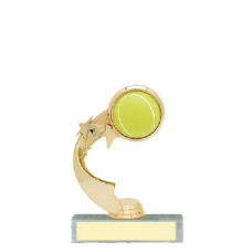 Trophies - #A-Style Tennis Ribbon Star